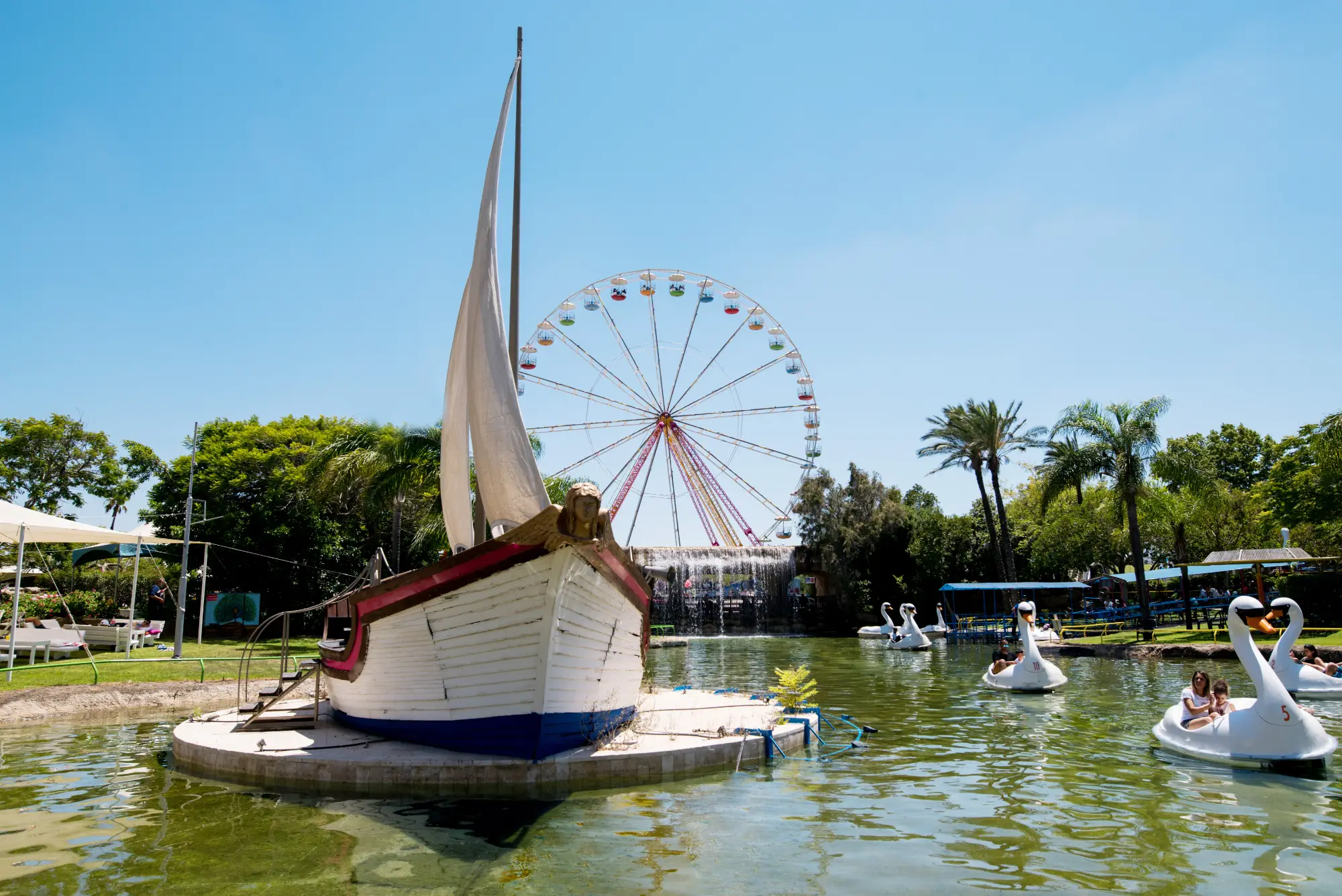 שייט ברבורים סופרלנד