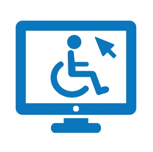 בתמונה זו מוצג תו נגישות ישראל לאתר נגיש